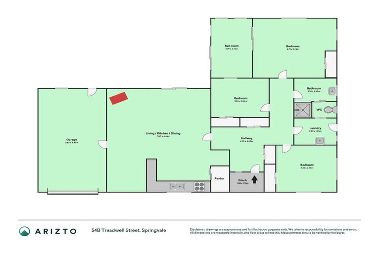 Photo of property in 54b Treadwell Street, Springvale, Whanganui, 4501