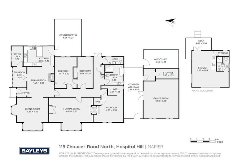 Photo of property in 119 Chaucer Road, Hospital Hill, Napier, 4110