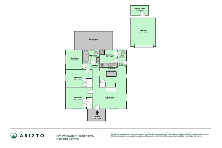 Photo of property in 707 Willowpark Road North, Hastings, 4122