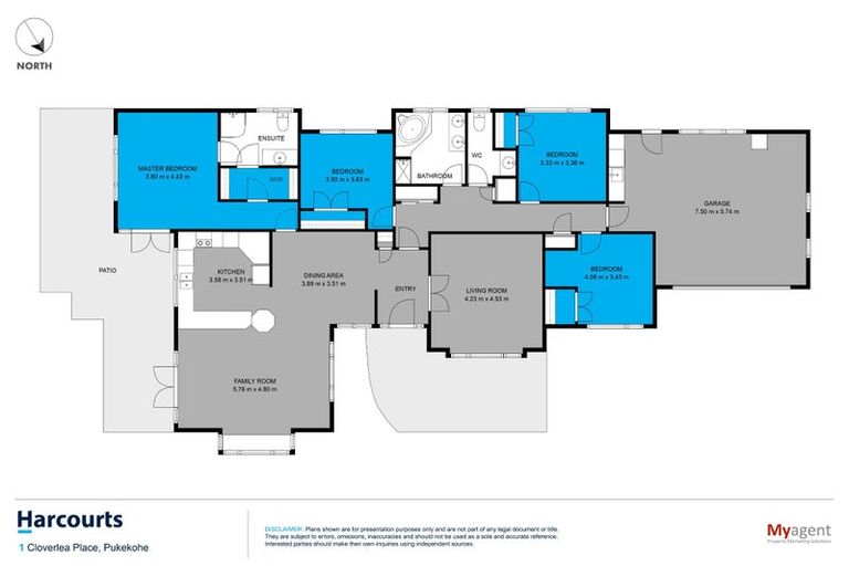 Photo of property in 1 Cloverlea Place, Pukekohe, 2120