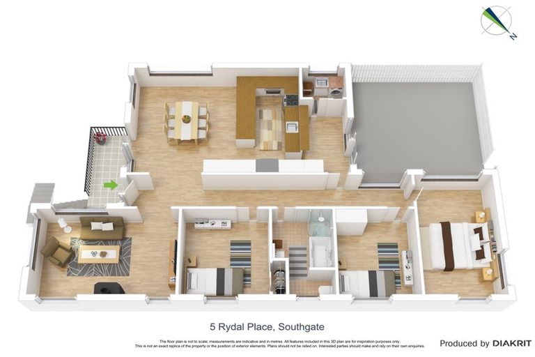 Photo of property in 5 Rydal Place, Southgate, Wellington, 6023