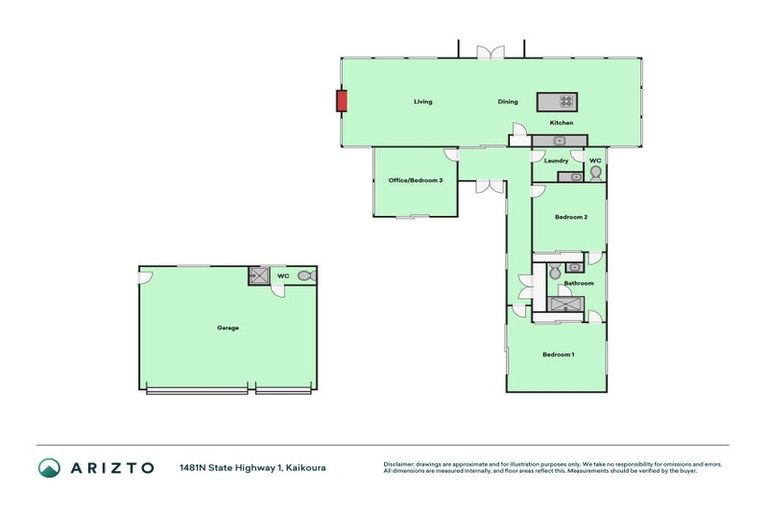 Photo of property in 1481n State Highway 1, Mangamaunu, Kaikoura, 7371