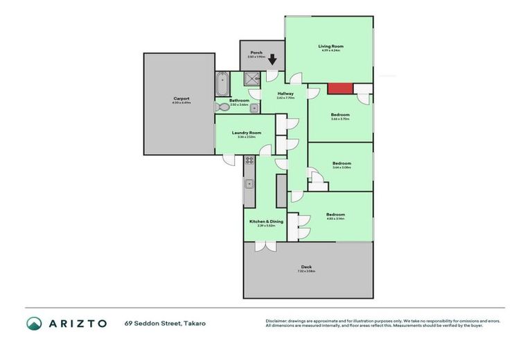 Photo of property in 69 Seddon Street, Takaro, Palmerston North, 4412