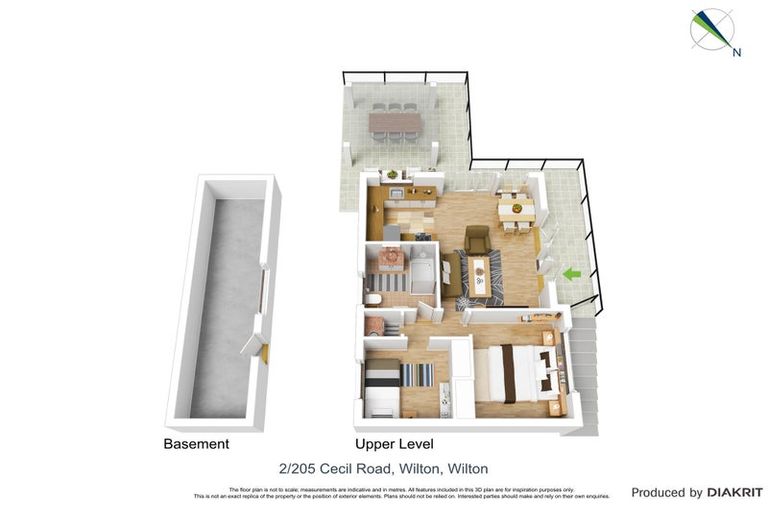 Photo of property in 205f2 Cecil Road, Wilton, Wellington, 6012