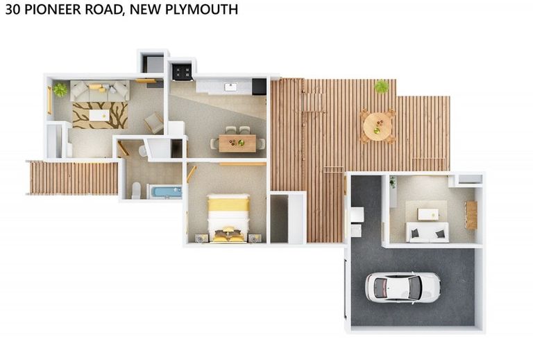 Photo of property in 30 Pioneer Road, Moturoa, New Plymouth, 4310