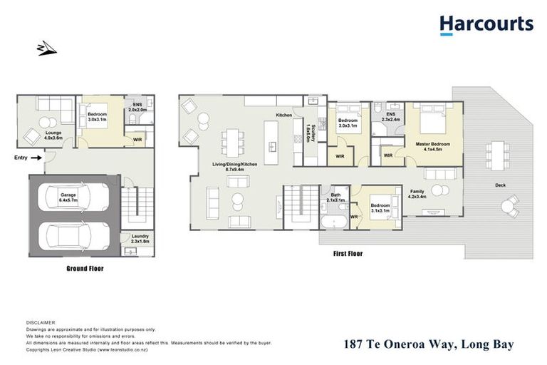 Photo of property in 187 Te Oneroa Way, Long Bay, Auckland, 0630
