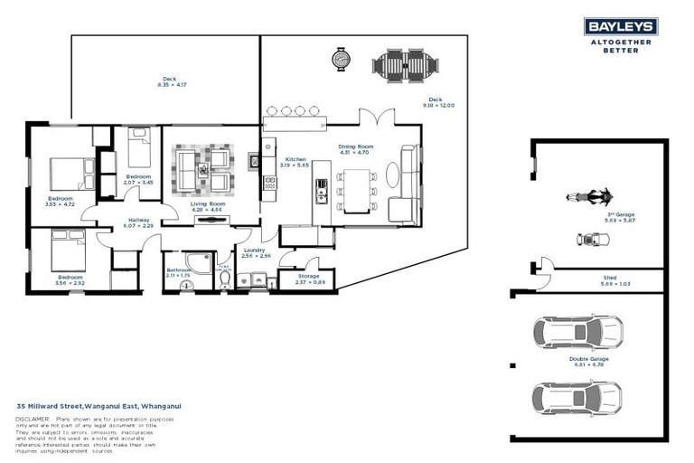 Photo of property in 35 Millward Street, Whanganui East, Whanganui, 4500