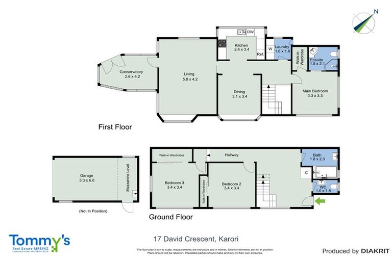 Photo of property in 17 David Crescent, Karori, Wellington, 6012