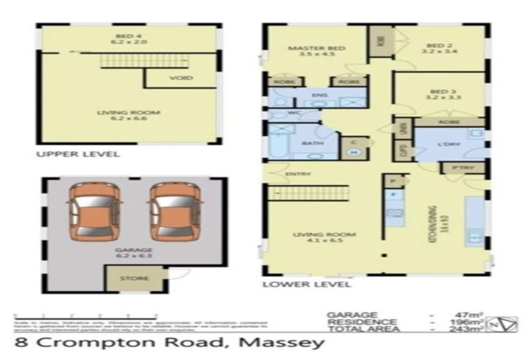 Photo of property in 8 Crompton Road, Massey, Auckland, 0614