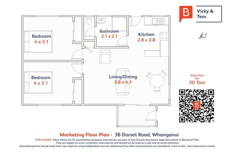 Photo of property in 3b Dorset Road, Springvale, Whanganui, 4501