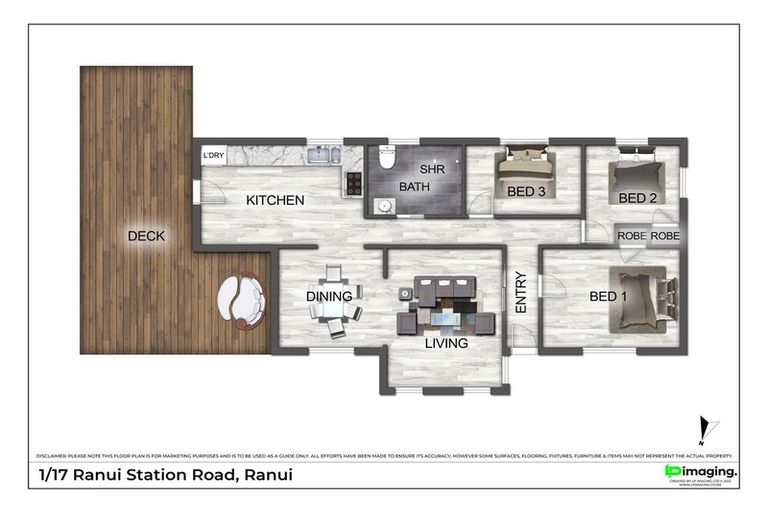 Photo of property in 1/17 Ranui Station Road, Ranui, Auckland, 0612