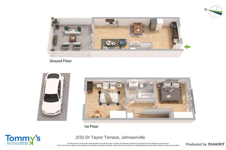 Photo of property in 32u2 Dr Taylor Terrace, Johnsonville, Wellington, 6037