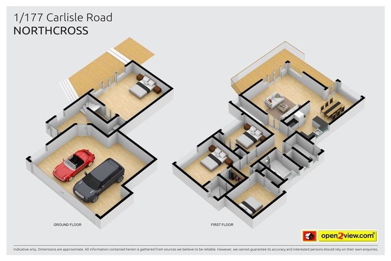 Photo of property in 1/177 Carlisle Road, Northcross, Auckland, 0632