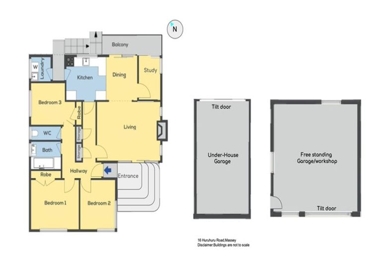 Photo of property in 16 Huruhuru Road, Massey, Auckland, 0614