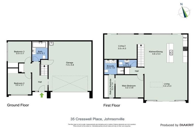 Photo of property in 35 Cresswell Place, Johnsonville, Wellington, 6037