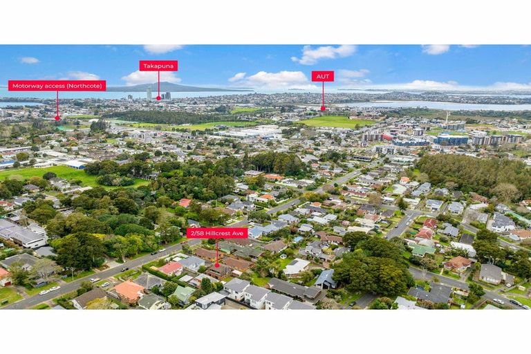 Photo of property in 2/58 Hillcrest Avenue, Hillcrest, Auckland, 0627