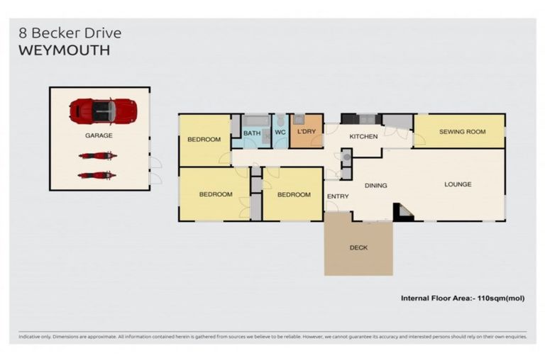 Photo of property in 8 Becker Drive, Weymouth, Auckland, 2103