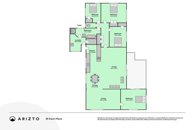 Photo of property in 25 Kauri Place, Pahiatua, 4910
