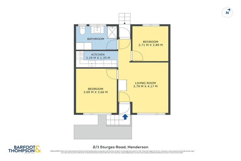 Photo of property in 2/1 Sturges Road, Henderson, Auckland, 0610