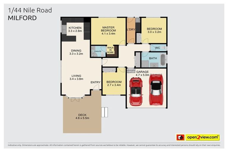 Photo of property in 1/44 Nile Road, Milford, Auckland, 0620