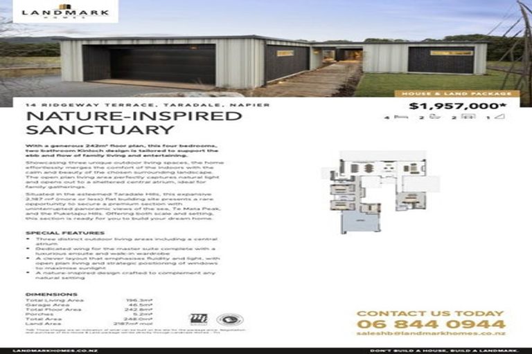 Photo of property in 14 Ridgeway Terrace, Taradale, Napier, 4112