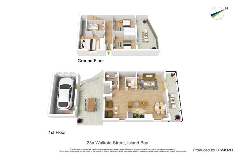Photo of property in 23a Waikato Street, Island Bay, Wellington, 6023