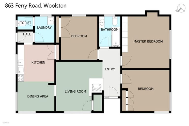 Photo of property in 863 Ferry Road, Woolston, Christchurch, 8023