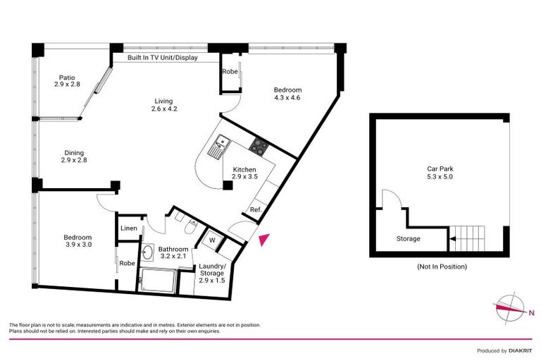 Photo of property in Endeavour Apartments, 12/125u Thorndon Quay, Pipitea, Wellington, 6011