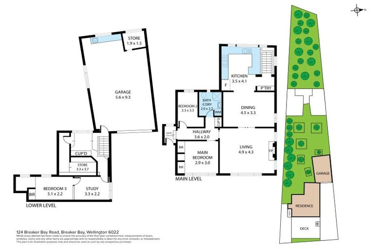 Photo of property in 124 Breaker Bay Road, Breaker Bay, Wellington, 6022