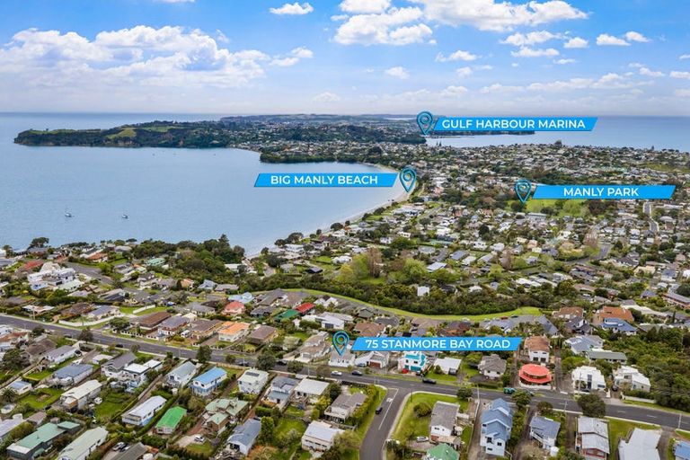 Photo of property in 75 Stanmore Bay Road, Stanmore Bay, Whangaparaoa, 0932