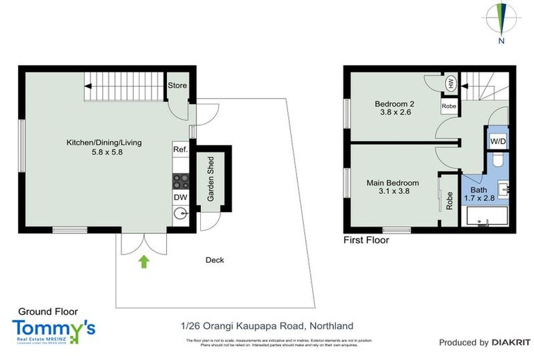 Photo of property in 1/26 Orangi Kaupapa Road, Northland, Wellington, 6012