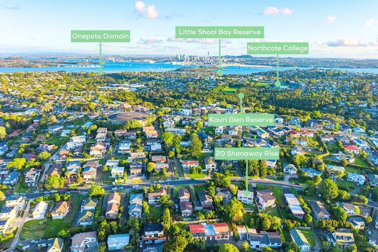 Photo of property in 20 Shanaway Rise, Hillcrest, Auckland, 0627