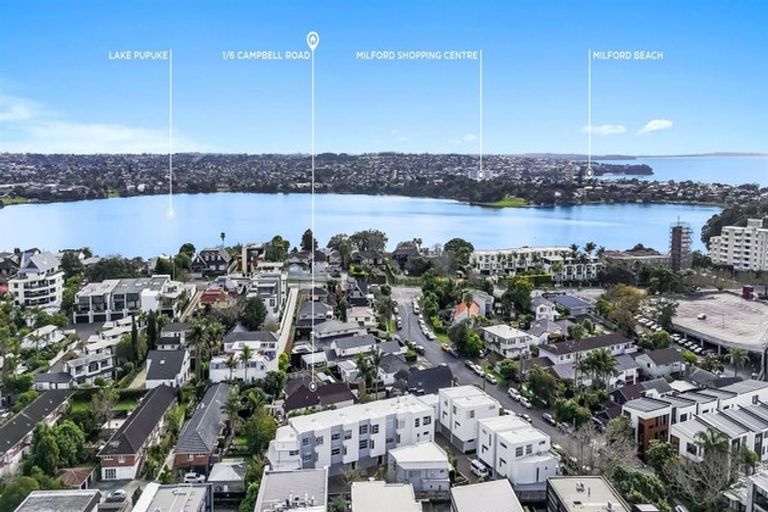 Photo of property in 1/6 Campbell Road, Takapuna, Auckland, 0622
