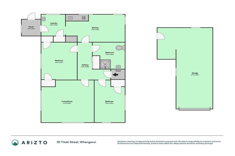 Photo of property in 55 Titoki Street, Castlecliff, Whanganui, 4501