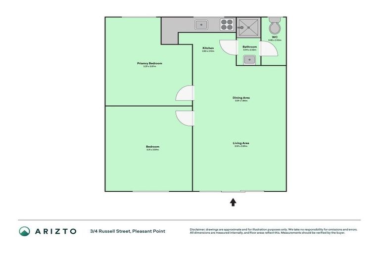 Photo of property in 4 Russell Street, Pleasant Point, 7903