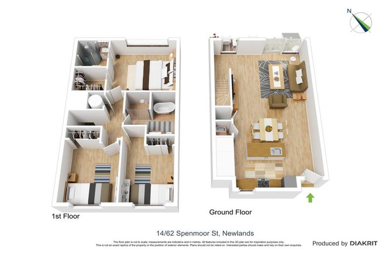 Photo of property in 14/62u Spenmoor Street, Newlands, Wellington, 6037