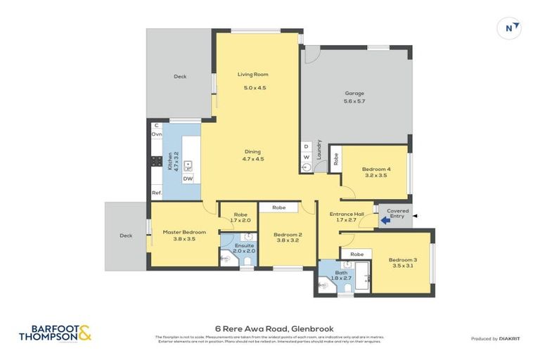 Photo of property in 6 Rere Awa Road, Glenbrook, 2681