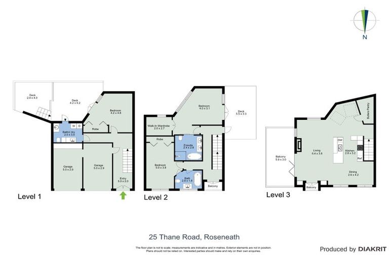Photo of property in 25u1 Thane Road, Roseneath, Wellington, 6011