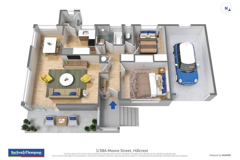 Photo of property in 1/38a Moore Street, Hillcrest, Auckland, 0627