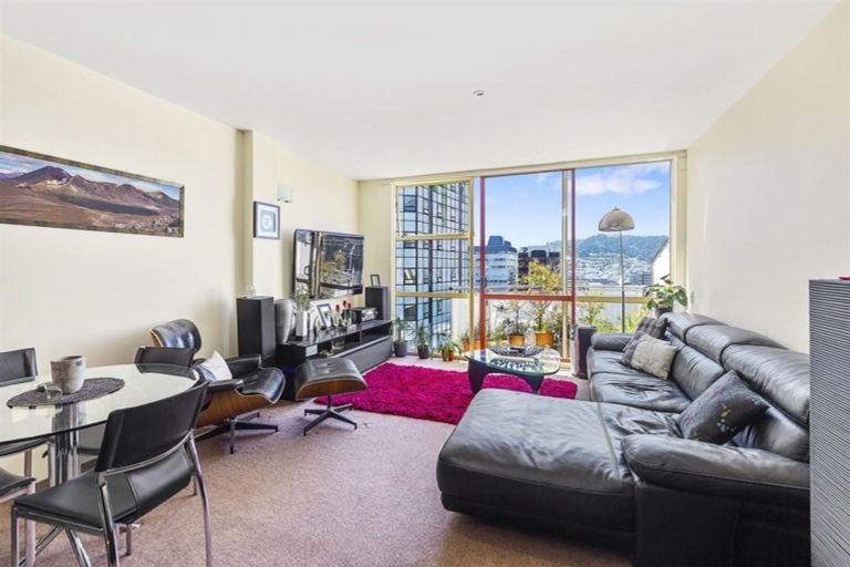 Photo of property in Sirocco Apartments, 818/8u Church Street, Wellington Central, Wellington, 6011