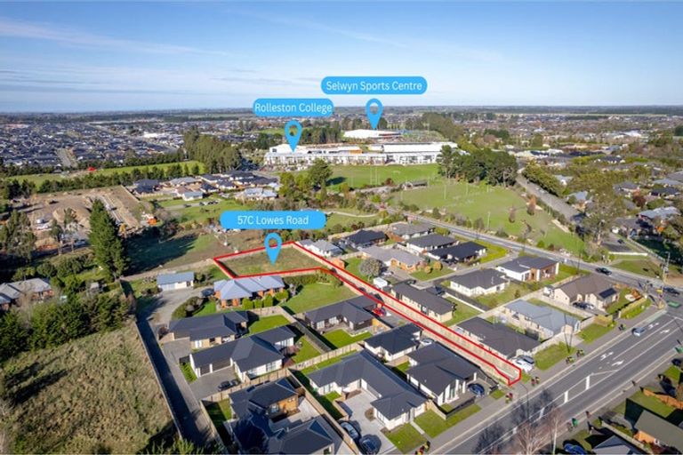 Photo of property in 57c Lowes Road, Rolleston, 7614