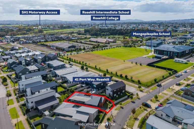 Photo of property in 41 Port Way, Rosehill, Papakura, 2113