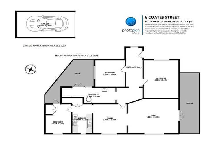 Photo of property in 6 Coates Street, Hamilton East, Hamilton, 3216