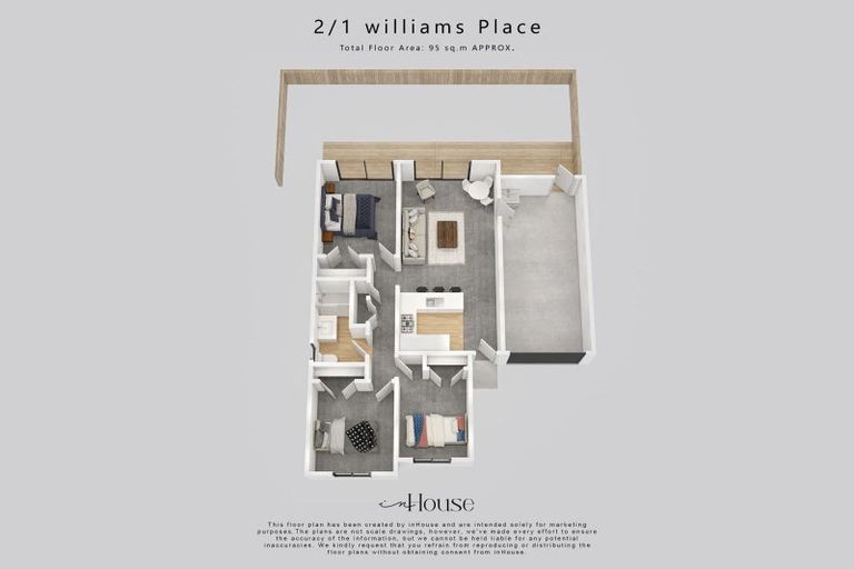 Photo of property in 2/1 Williams Place, Fairfield, Hamilton, 3214