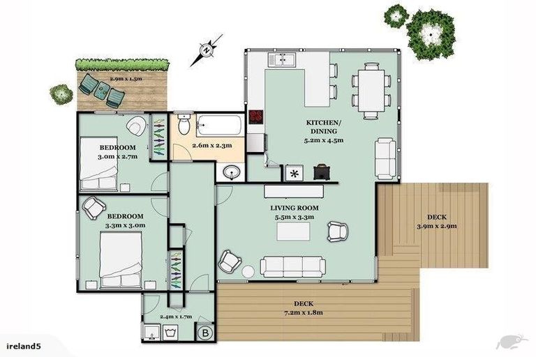 Photo of property in 2/12 Priestley Drive, Bucklands Beach, Auckland, 2014