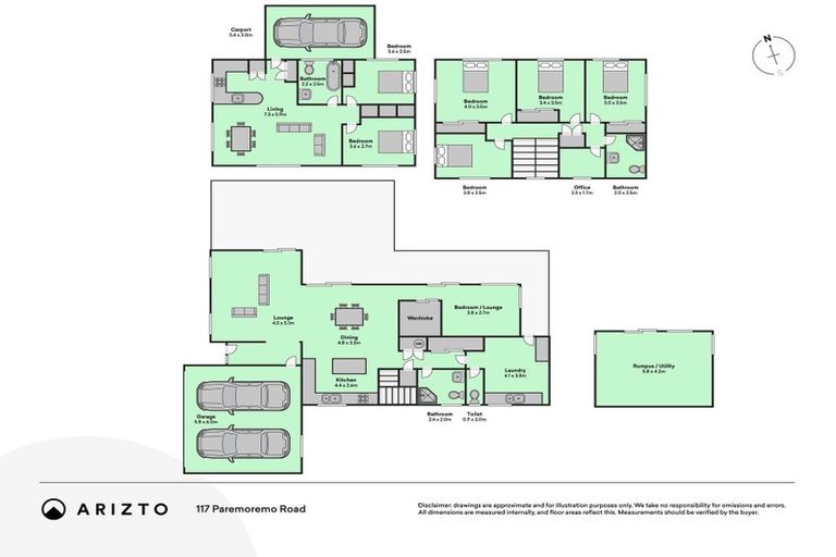 Photo of property in 117 Paremoremo Road, Lucas Heights, Auckland, 0632