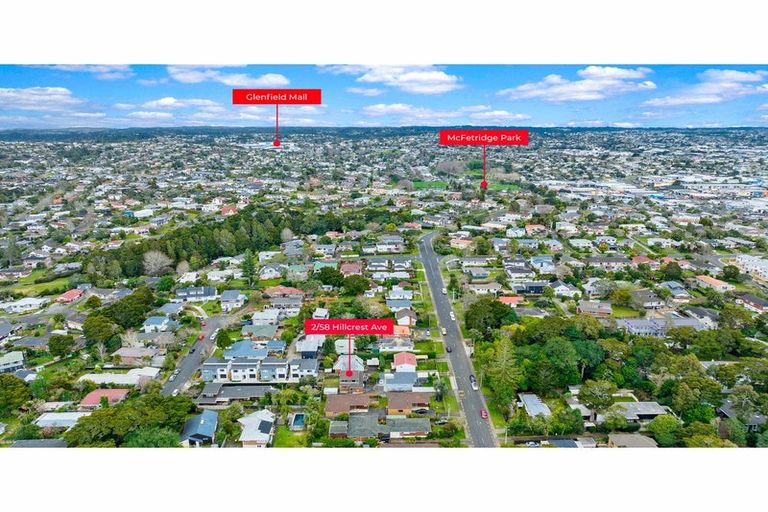 Photo of property in 2/58 Hillcrest Avenue, Hillcrest, Auckland, 0627