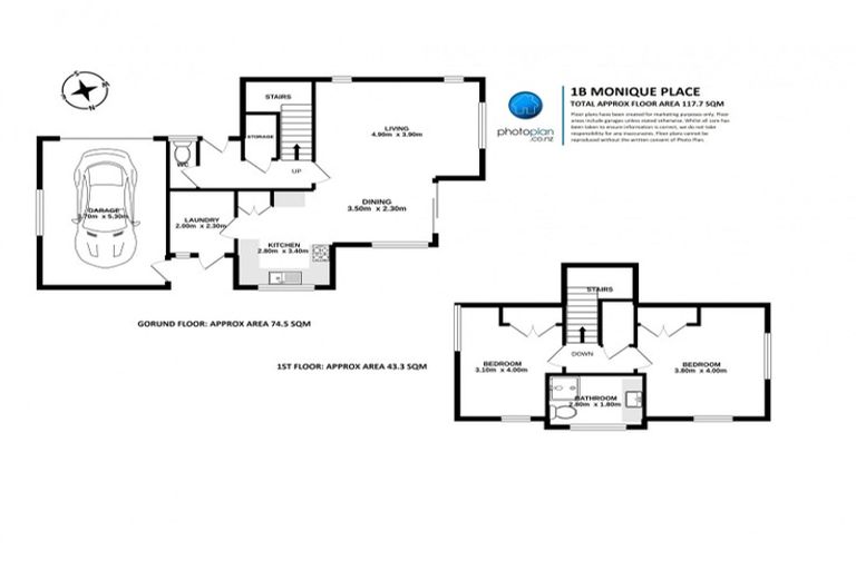Photo of property in 1b Monique Place, Dinsdale, Hamilton, 3204