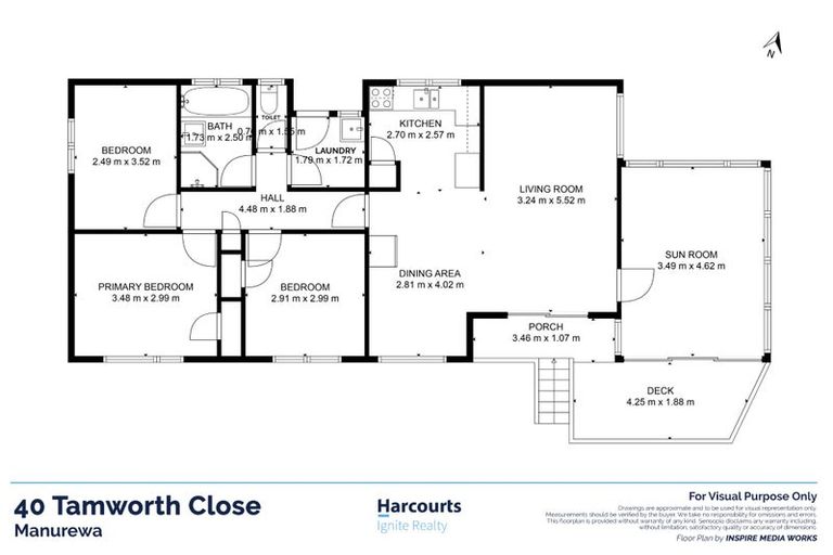 Photo of property in 40 Tamworth Close, Manurewa, Auckland, 2102