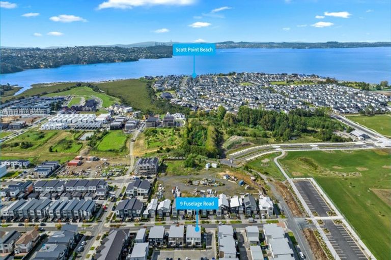 Photo of property in 9 Fuselage Road, Hobsonville, Auckland, 0616